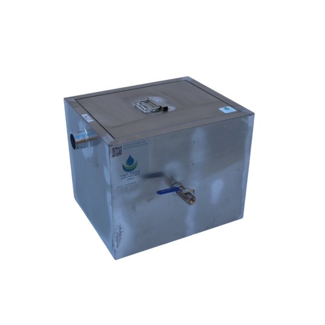 Compact fattrap with lid on