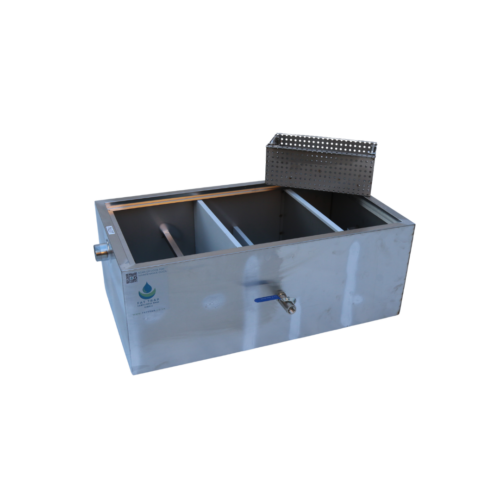slim 108lire fat trap grease trap with lid of and food filter basket